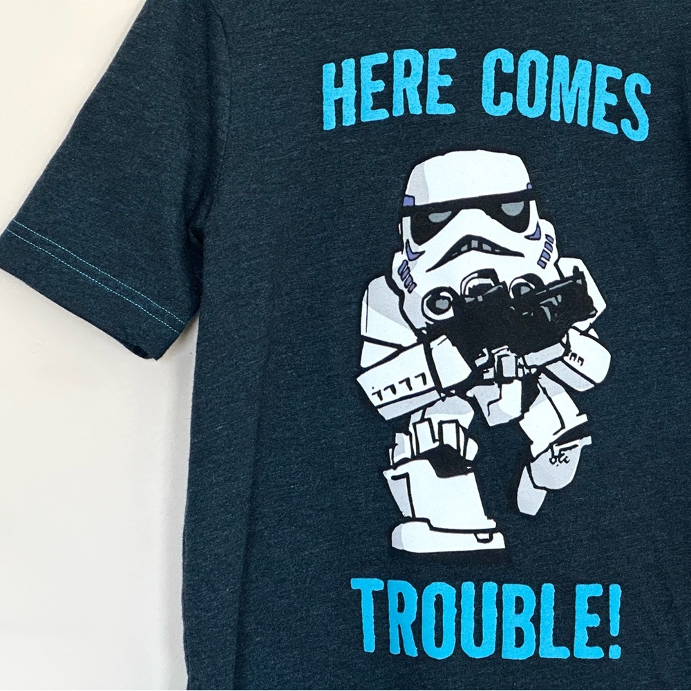 Star Wars Storm Troopers Short Sleeve T Shirt Medium. NEW WITHOUT TAGS! - Picture 1 of 5